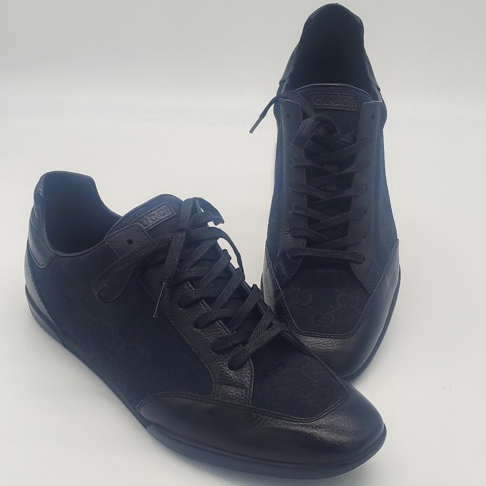 New Vintage Gucci Praga Print Men Sneakers